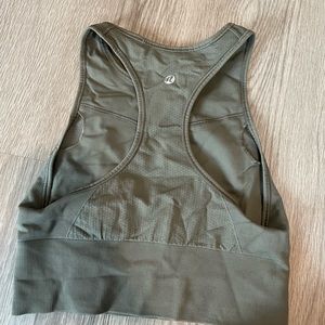 Lululemon Army Green Sport Bra